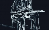 Lionel Thomas - "Saxophonist" (Sketch)